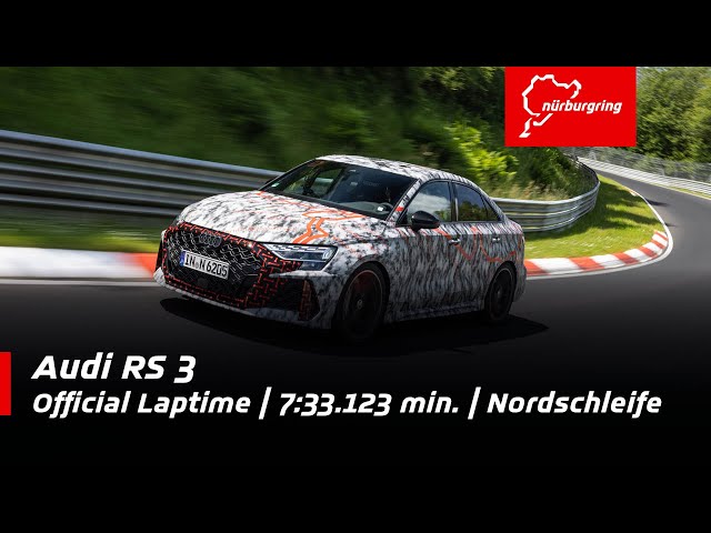 Audi RS 3 | 7:33.123 minutes official laptime | Nordschleife