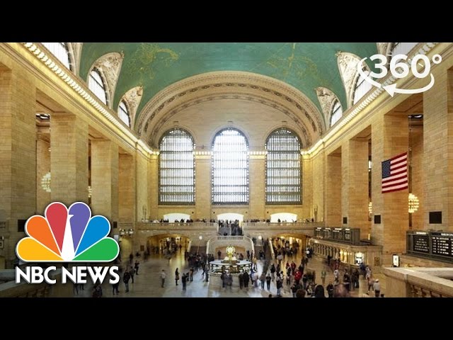 Hidden Secrets Of New York’s Grand Central Terminal | 360 Video | NBC News