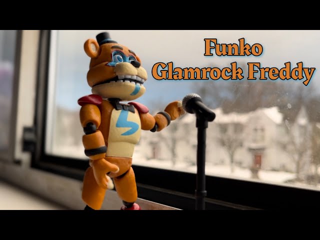 FNaF Glamrock Freddy Funko Action Figure! {Unboxing & Review}