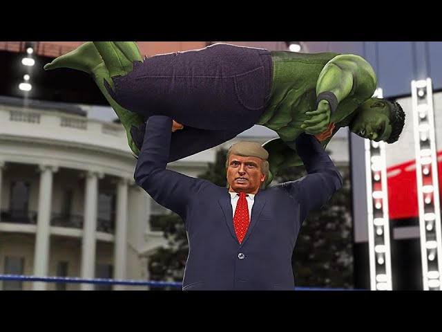 Donald Trump vs. Hulk | WWE US Championship