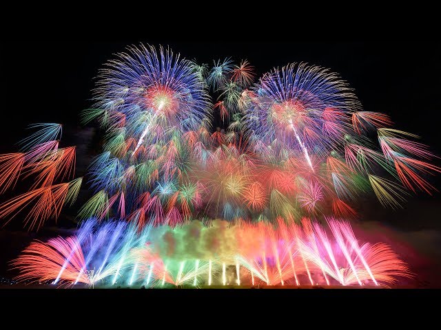 [VR] 2017 神明の花火 グランドフィナーレ [4K]