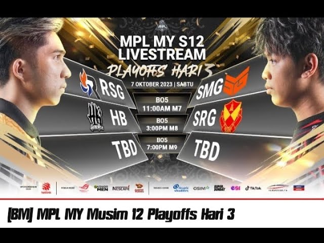 ZG GAMING' live streaming nobar MPL MY Musim 12