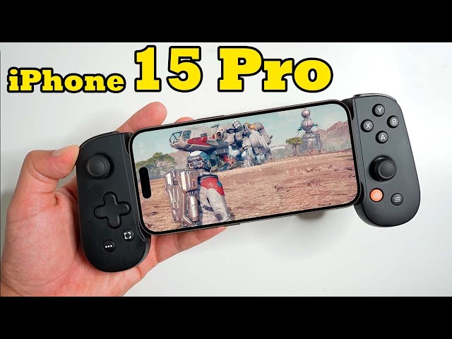 iPhone 15 Pro as a Gaming Console