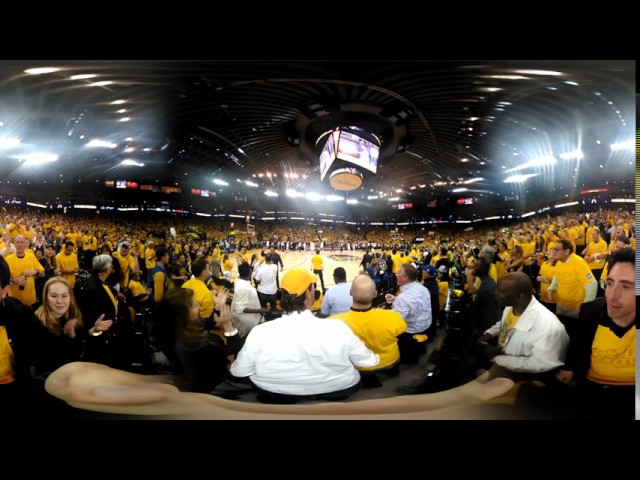 Courtside at 2017 NBA Finals