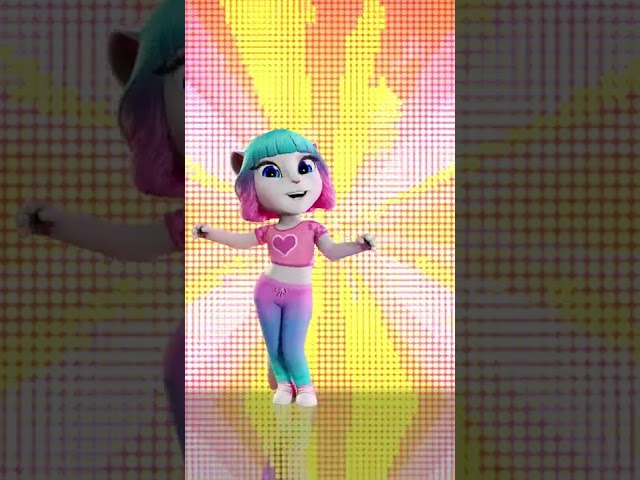 🤩 Ready to Step into the Spotlight?! 💖 Talking Angela’s TikTok Dance Challenge #Shorts