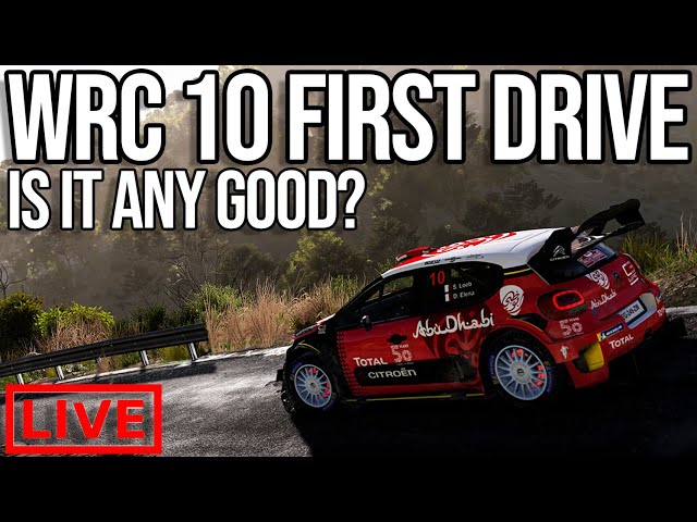 My First Drive In WRC 10! - Is It Worth Buying?