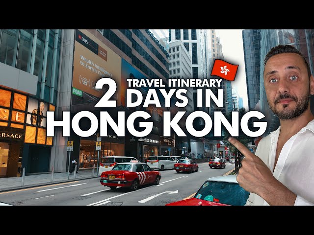 2 Days Hong Kong Itinerary VLOG | BEST Hong Kong Travel Guide