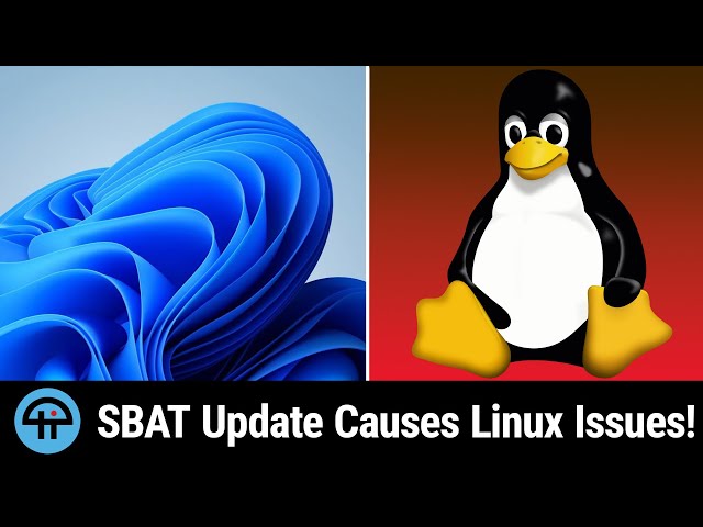 Linux Dual-Boots Broken By Microsoft