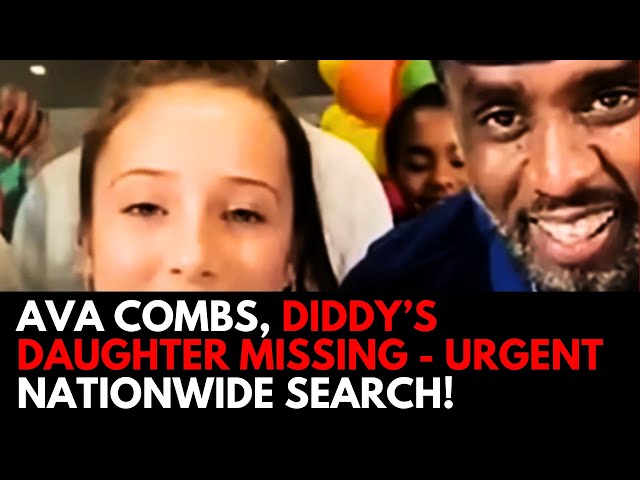 🚨 BREAKING: Ava Combs Missing — Amber Alert Issued for Diddy’s Daughter in Urgent Search!