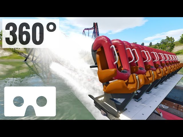 VR Video 360° Roller Coaster Google Cardboard SBS 360 degree VR Box 8K