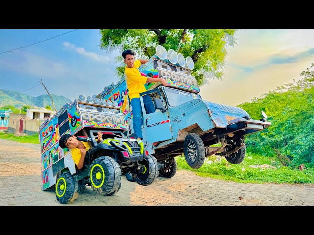 Worlds Unique Mini Dj vs Thar mini dj dance video || Aaj Ki Raat Song