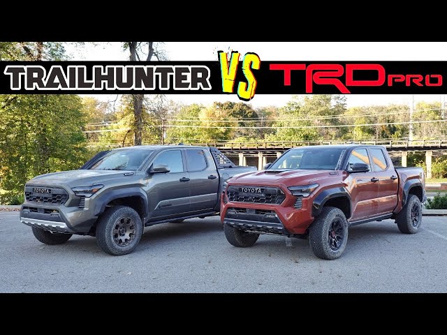 2024 Toyota Tacoma TRD Pro vs Trailhunter | What Are The Differences?