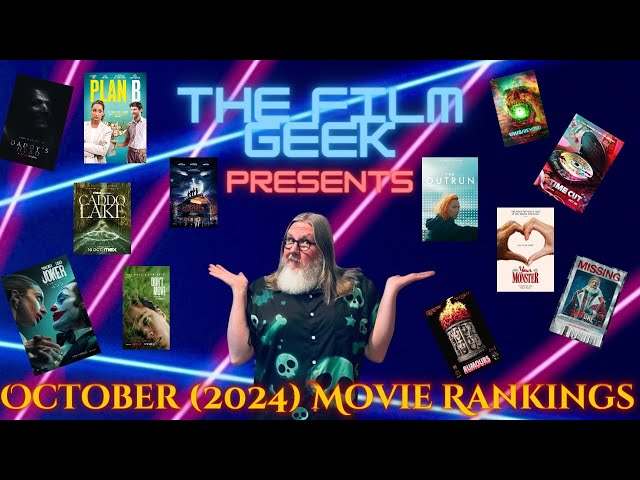 October (2024) Movie Rankings