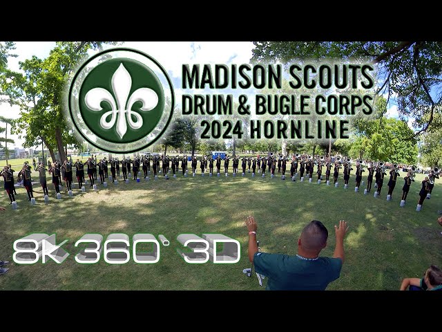 2024 Madison Scouts Hornline - 8k 360° 3D VR