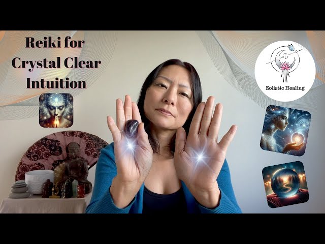 Crystal Clear Intuition 🔮 | 🚫 Self-doubt | Trust Your Inner Guidance | Reiki Energy & Sound Healing