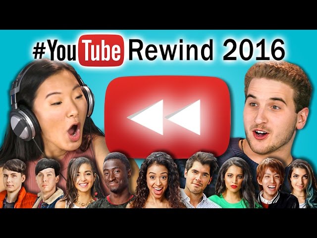 TEENS REACT TO YOUTUBE REWIND 2016