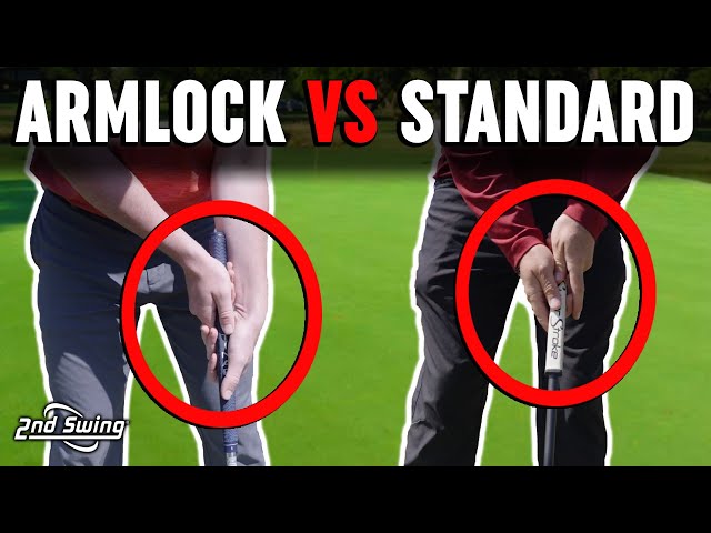 Golf Putting Technique | ArmLock Putting vs Standard Putting