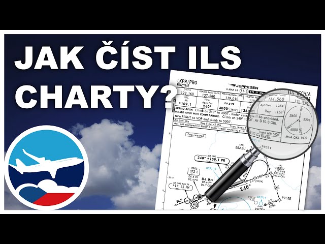 MSFS2020 ČESKY | Jak číst ILS charts? | CZ tutoriál