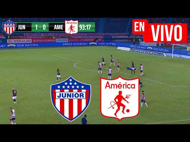 🔴 JUNIOR VS AMERICA PARTIDO DE HOY EN VIVO / CUADRANGULARES LIGA BETPLAY DIMAYOR II 2024