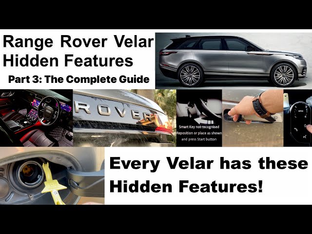 Range Rover Velar Hidden Features | Part 3: The Complete Guide