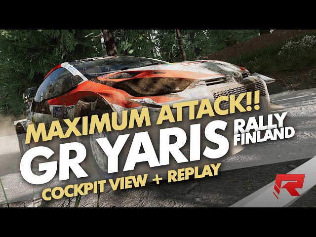 GR YARIS | MAXIMUM ATTACK!! | RALLY FINLAND | COCKPIT VIEW + REPLAY | Racing For Dreams