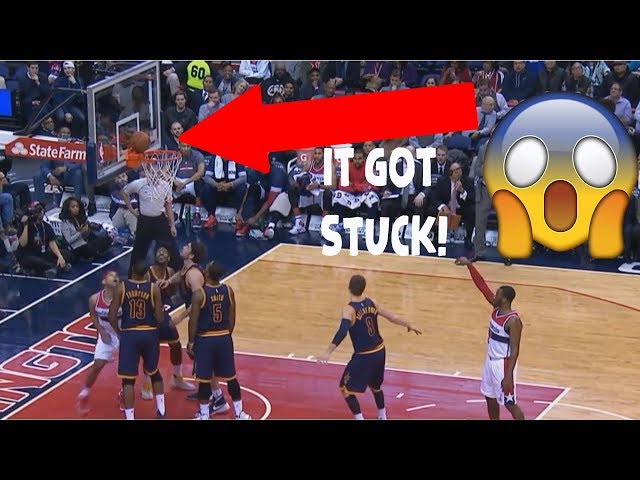 NBA Shots That Got Stuck!