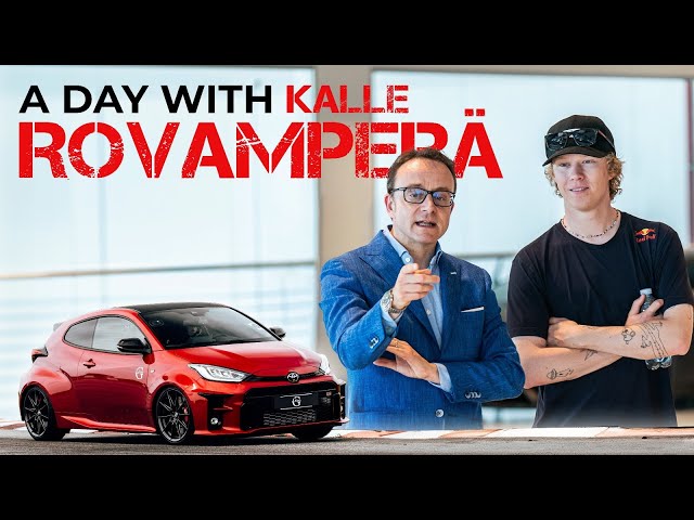 A day with Kalle Rovanperä -  World Rally Champion