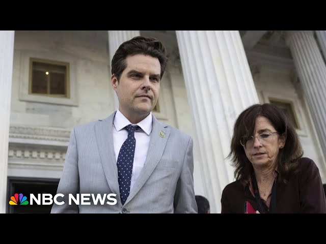 Matt Gaetz withdraws from consideration to serve as attorney general