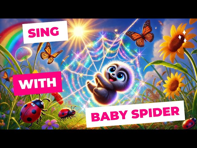 Spin, Dance, and Dream | The Baby Spider Song | Dancing with Baby Spider | The Happy Little Spider