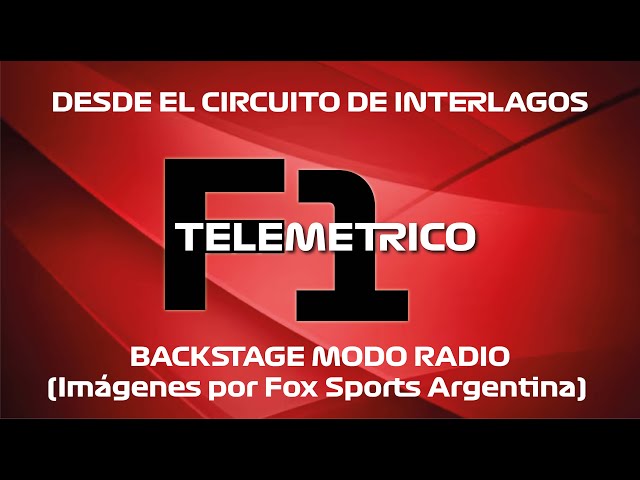 BACKSTAGE |  CLASIFICACIÓN DEL GRAN PREMIO DE BRASIL #brazilgp    #telemetricof1  #adrianpuente