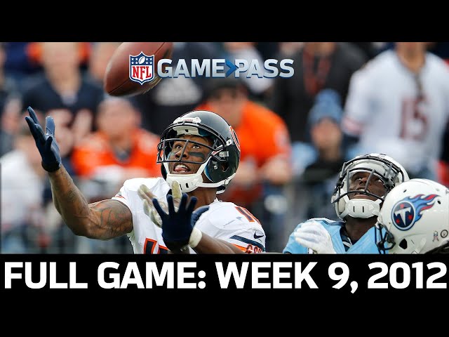 The New Monsters of the Midway Takeover! Bears vs. Titans Week 9, 2012