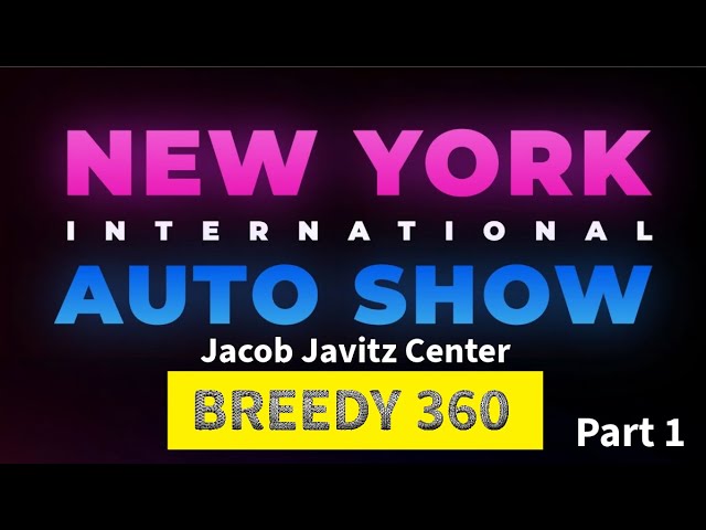 New York International Auto Show pt.1