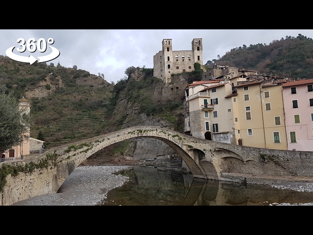 The Bridge at DOLCEACQUA, CLAUDE MONET, VR 360 video