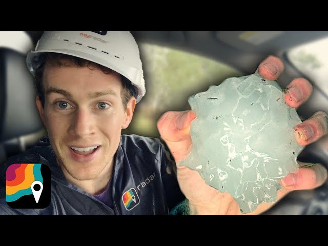 GIANT HAIL: Inside a DVD-sized hailstorm