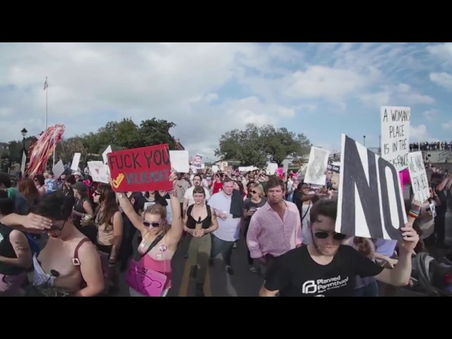 Women's March New Orleans | 360 degree video | January 21, 2017