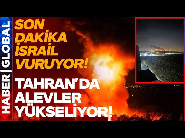 SON DAKİKA | İsrail İran'ı Vurmaya Başladı! Tahran ve Diğer Stratejik Noktalarda Patlamalar Var!