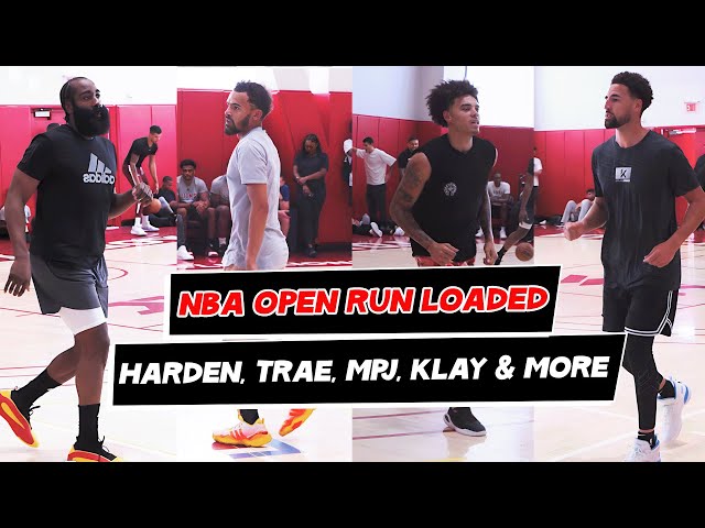 James Harden, Trae Young, Klay Thompson,  Lester Quinone sand more GO CRAZY at this NBA Open Run 👀🔥