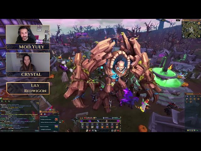 🦇Halloween Update: Exploring the Harvest Hollow ft. Mod Yuey, Crystal, and more | Livestream VOD