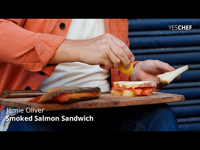 Jamie Oliver x YesChef | Jamie's Class | Smoked Salmon Sandwich #AD