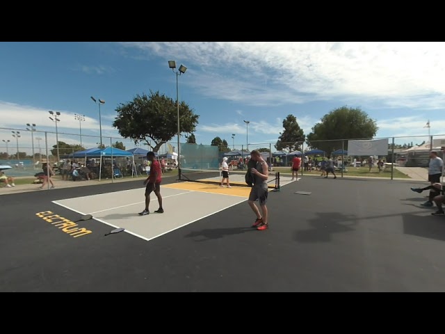 2019 USAPA West Regional Pickleball Tournament Oculus VR180 3D Men's Doubles Long 5.0+