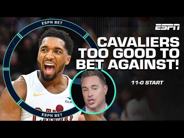 Anita Marks & Joe Fortenbaugh are ALL-IN for the 11-0 CLEVELAND CAVALIERS 💰 | ESPN BET Live