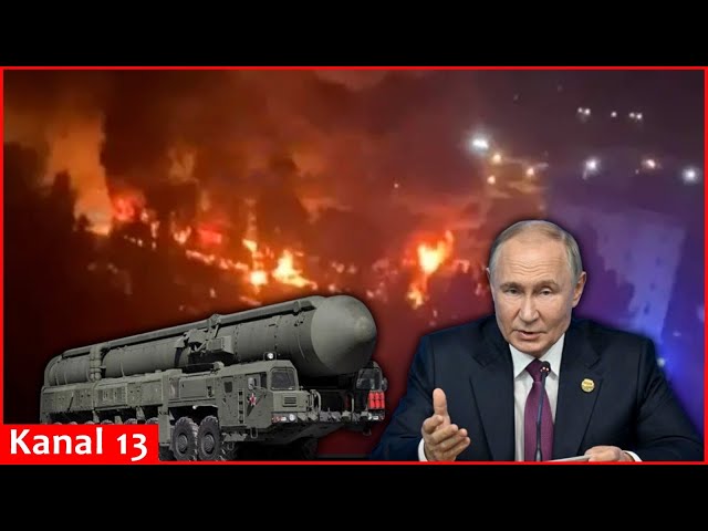 “It’s response to strike on Russia with US, UK missiles"- Putin on strike on Dnipro with new missile