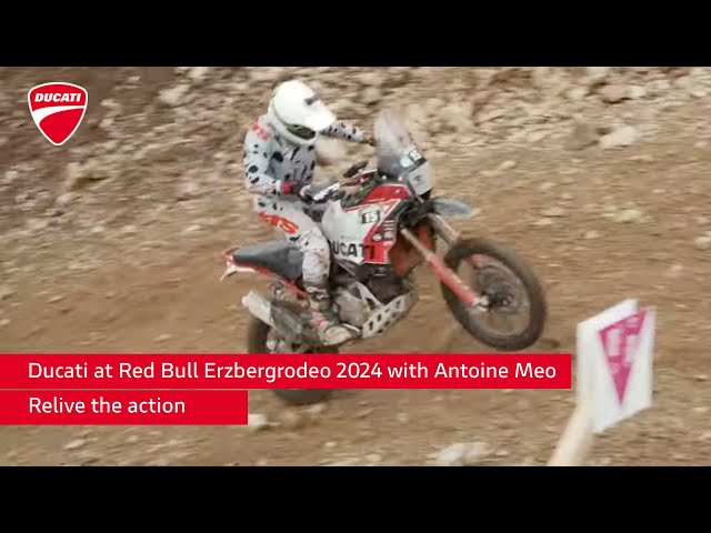 Ducati at Red Bull Erzbergrodeo 2024 with Antoine Meo | Relive the action