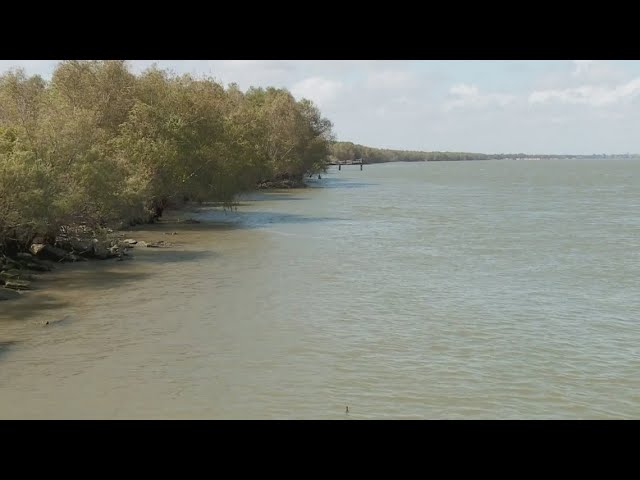 Governor Landry blasts coastal restoration project