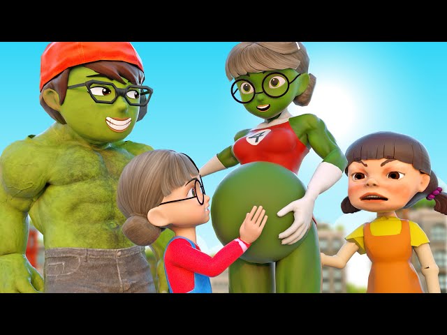 Nick Spider and Mini Zombies Fight Zombie Hulk - Scary Teacher 3D Hero Animation