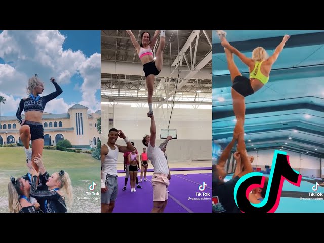 7 MINUTES OF CHEER STUNT TIKTOKS