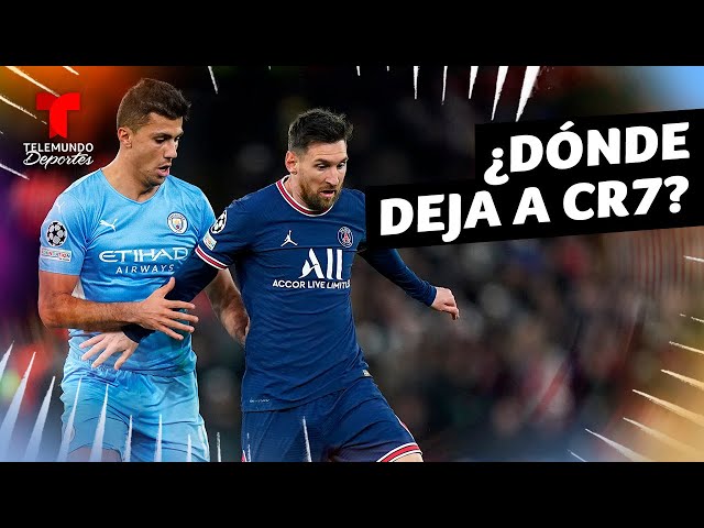 Lionel Messi es el mejor jugador de la historia para Rodri | Premier League | Telemundo Deportes