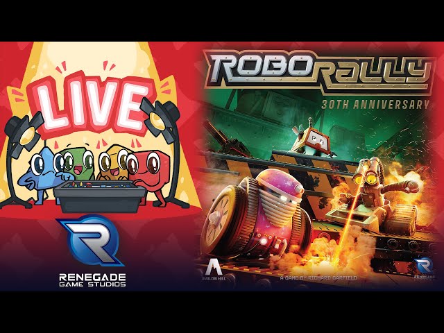 Robo Rally 30th Anniversary Edition Live Play