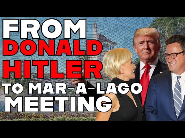 Joe Scarborough & Mika Brzezinski's Shocking Flip: From Trump Bashing to Mar-a-Lago Meetings