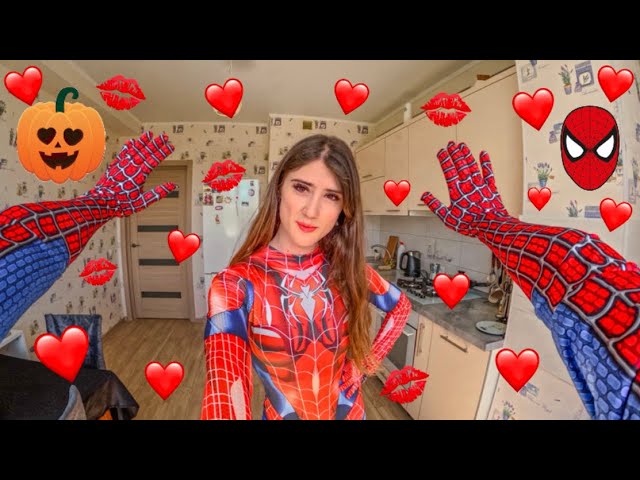 BEST TOP 3 CRAZY GIRL WILL NOT LEAVE SPIDER-MAN ALONE (Halloween Love POV)